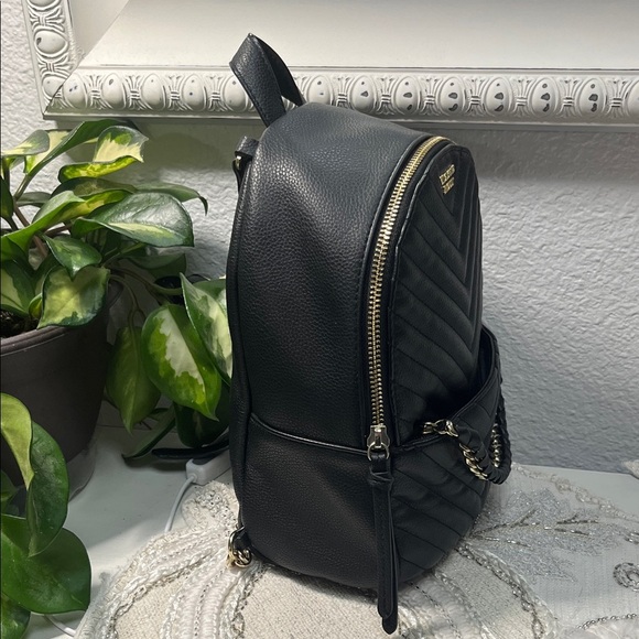 Victoria's Secret Black Chevron Backpack​ - Picture 3 of 11